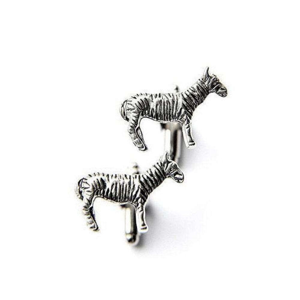 Zebra Cufflinks - Picture 2 of 4